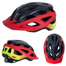 Capacete Ciclismo Led Bike Sinalizador Proteçao MTB Ciclista Cores - ASW FUN