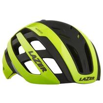 Capacete Ciclismo Ler Century Tam M Amarelo/Preto Com Led