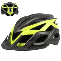 Capacete Ciclismo Mtb Absolute Wild Led Tam G Preto / Amarelo Capacete Ciclismo Mtb Absolute Wild Led Tam G Preto / Amarelo