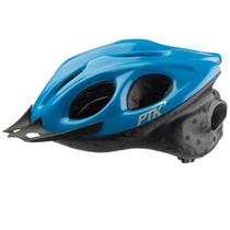 Capacete Ciclismo PTK Flash - Azul com Regulagem