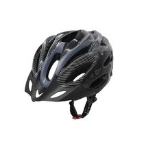 Capacete Ciclismo Speed Preto/Cinza Sinalizador Led Traseiro