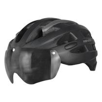 Capacete Ciclista Bike MTB Casco New Óculos Com Luz High One