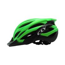 Capacete CLY In Mold MTB/URBAN Verde/Preto Grande