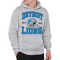 Capacete com capuz Junk Food Standard Team Detroit Lions unissex