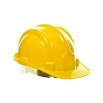 Capacete Com Carneira Plastcor Plastico Amarelo Capacete Com Carneira Plastcor Plastico Amarelo
