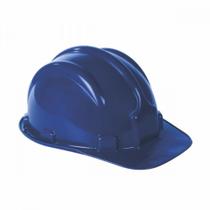 Capacete Com Carneira Plastcor Plastico Azul Escuro 70000465