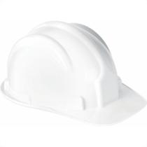 Capacete Com Carneira Plastcor Plastico Branco Capacete Com Carneira Plastcor Plastico Branco