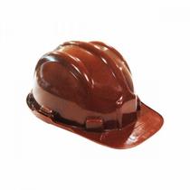 Capacete Com Carneira Plastcor Plastico Marrom 70000470