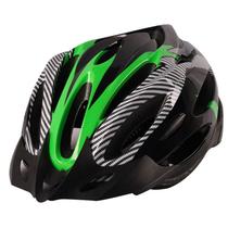 Capacete com sinalizador 3 modos ciclismo bike regulável