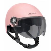 Capacete Com Viseira Fumê Bike Bicicleta Proteção Zurbe Capacete Com Viseira Fumê Bike Bicicleta Proteção Zurbe