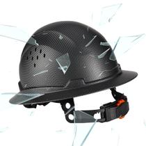 Capacete COOLJOB Full Brim Fiber Pattern OSHA Capacete COOLJOB Full Brim Fiber Pattern OSHA