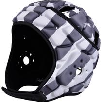 Capacete COOLOMG Soft Shell Flag Football Rugby Soccer Grey