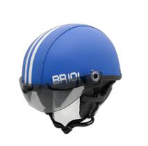 Capacete Coquinho Br 101 Azul Vision Fume G