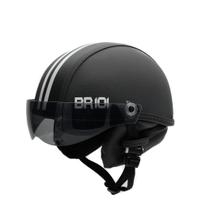 Capacete Coquinho Br 101 Preto Fume P - Scooter/Bike