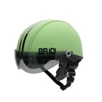 Capacete Coquinho Br 101 Verde Pastel Vision Fume Pp