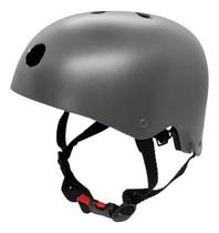 Capacete Coquinho Ciclista Bike Bicicleta Absolute Cinza