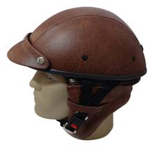 Capacete Coquinho para scooter elétrica moto custom patinete urbano mobilete bicicleta motorizada