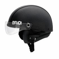 Capacete Coquinho Scooter Bike Moto Elétrica Br101 Vision Cristal