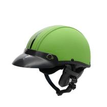 Capacete Coquinho Scooter Moto Elétrica Bike Couro Neon - BR101