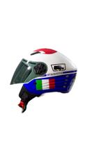 Capacete Coração Fw3 + Viseira Fumê Envernizado E Pintado