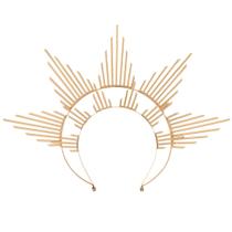 Capacete COSUCOS Golden Halo Crown Spiked Sunburst