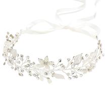 Capacete Coucoland Flower Girl Crystal Crown Tiara Capacete Coucoland Flower Girl Crystal Crown Tiara