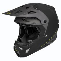 Capacete Cross Fly Formula Slant Preto Moto Cross Trilha