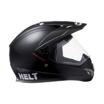 Capacete Cross Helt Vision Preto Fosco Capacete Cross Helt Vision Preto Fosco