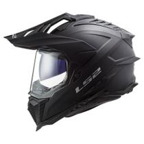 Capacete Cross LS2 MX701 Explorer Carbon Preto