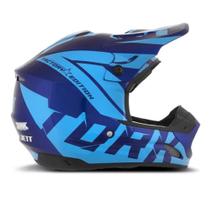 Capacete cross pro tork factory edition brilho varias cores