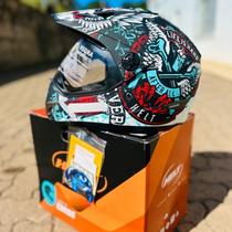 Capacete Cross Vision Angel Helt Capacete Cross Vision Angel Helt