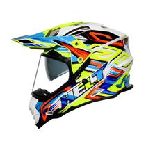 Capacete Cross Vision Glass Prism Trilha para moto Off Road -