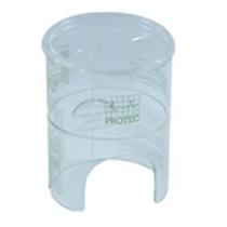 Capacete de acrílico para oxigenoterapia (15cmx17cm-pequeno) - protec