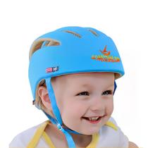 Capacete de bebê ESUPPORT, almofada macia ajustável azul 16,9-22" Capacete de bebê ESUPPORT, almofada macia ajustável azul 16,9-22"