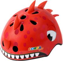 Capacete de bicicleta Anharluka Infant Toddler Adjustable Red Dinosaur