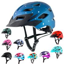 Capacete de bicicleta Bavilk Kids certificado CPSC com luz LED 50-57cm