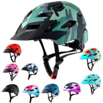 Capacete de bicicleta Bavilk Kids certificado CPSC com luz LED 50-57cm