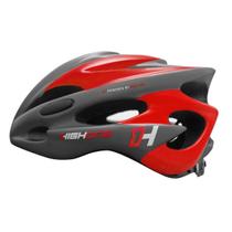 Capacete de Bicicleta Bike Adulto - Vermelho M - Volcano - com luz sinalizadora- High One