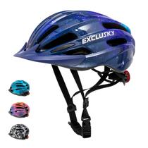 Capacete de bicicleta EXCLUSKY Kids Child Boys Girls de 5 a 13 anos 50-57 cm Capacete de bicicleta EXCLUSKY Kids Child Boys Girls de 5 a 13 anos 50-57 cm