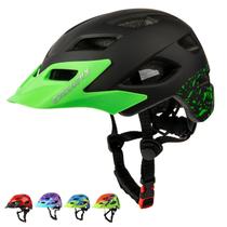 Capacete de bicicleta EXCLUSKY Kids de segurança ajustável para crianças de 5 a 8 a 14 anos