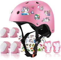 Capacete de bicicleta FOOKCIAN Kids para 2 a 14 anos com almofadas e protetores