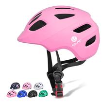 Capacete de bicicleta Glaf Toddler para mais de 1 ano para crianças, multiesportivo, rosa