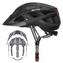 Capacete de bicicleta GROTTICO Adult Mountain Road com preto fosco claro