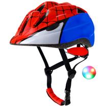 Capacete de Bicicleta Infantil Atphfety Ajustável (1 a 8 anos) com LED