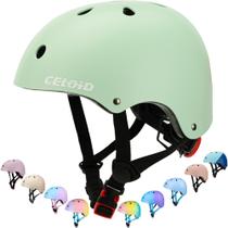 Capacete de bicicleta infantil CELOID ajustável para 5-9 anos, azul-petróleo Capacete de bicicleta infantil CELOID ajustável para 5-9 anos, azul-petróleo