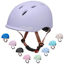 Capacete de bicicleta infantil CELOID para 5-8 anos, ajustável, violeta Capacete de bicicleta infantil CELOID para 5-8 anos, ajustável, violeta