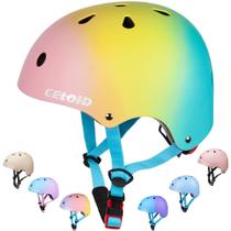 Capacete de bicicleta infantil CELOID para meninos e meninas de 8 a 10 a 14 anos, rosa, azul