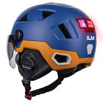 Capacete de bicicleta inteligente ILM Bluetooth Brake Warning LED Light Control