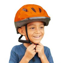 Capacete de bicicleta Joovy Noodle para bebês e crianças de 1 a 9 anos com mostrador de tamanho ajustável, viseira solar, protetor de aperto na alça de queixo e 14 aberturas para manter os pequenos frescos (pequeno, laranja) Capacete de bicicleta Joovy Noodle para bebês e crianças de 1 a 9 anos com mostrador de tamanho ajustável, viseira solar, protetor de aperto na alça de queixo e 14 aberturas para manter os pequenos frescos (pequeno, laranja)