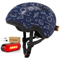 Capacete de bicicleta MOUNTALK Toddler com luz ajustável de 1-3/2-4 anos Capacete de bicicleta MOUNTALK Toddler com luz ajustável de 1-3/2-4 anos